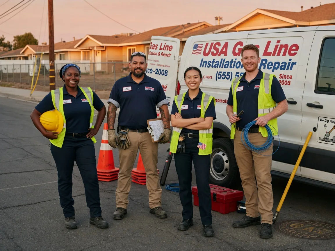 Gas Line Installation company in Reynoldsville, WV